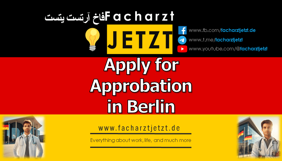 Apply for Approbation in Berlin