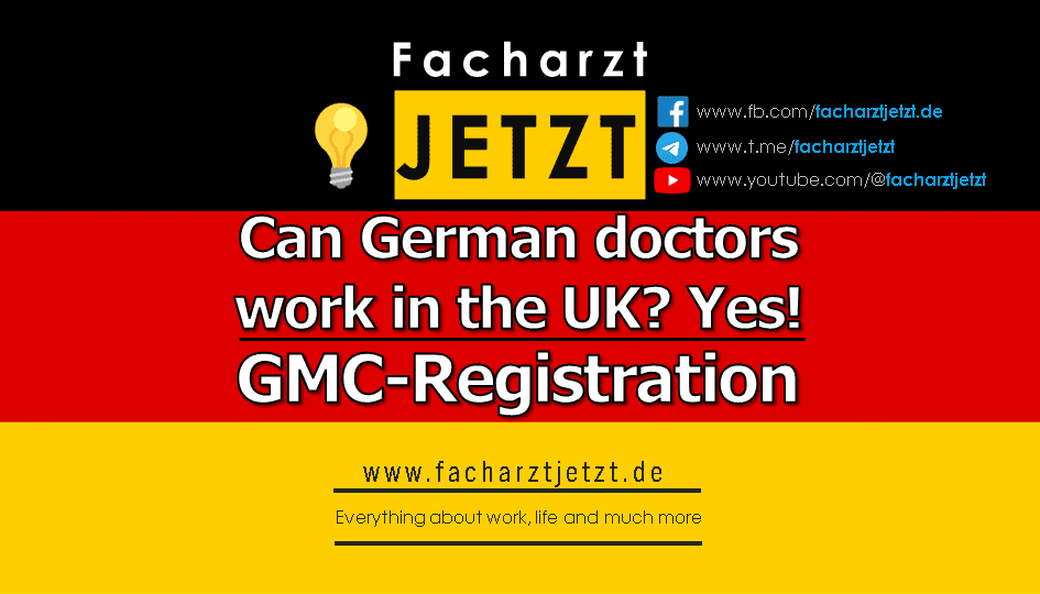 Can German doctors work in the UK?